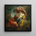 Rinaldo et Armida dans le jardin des délices - Gaetano Gandolfi — framed artwork on a wall