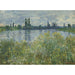 Reproduction of the painting Rives de la Seine à Vétheuil - Claude Monet