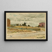 L'avenue Junot - René Leverd — framed artwork on a wall