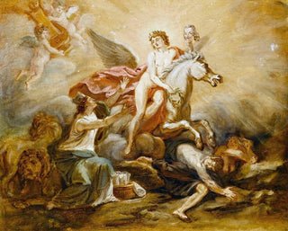 Allegory of Glory by Voltaire - Robert Guillaume Dardel — artwork view
