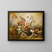 Allegory of Glory by Voltaire - Robert Guillaume Dardel — framed artwork on a wall