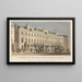 Buildings on the East Side of Regent Street - Robert Ancon — framed artwork on a wall