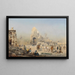 Oriental Street Scene - Robert Alott — framed artwork on a wall