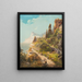 Riviera de l'Est - Robert Alott — framed artwork on a wall