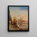 Scene from Southern Italy - Robert Alott — framed artwork on a wall