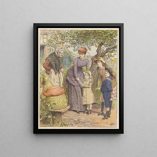 La Ruche - Robert Barnes — framed artwork on a wall