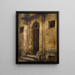 Portal Sulen - Robert Beyschlag — framed artwork on a wall