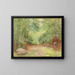 Forest Scene - Robert Bruce McDougall — framed artwork on a wall