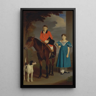 Robert Burnard - John Gubbins Newton and His Sister Mary Newton.webp