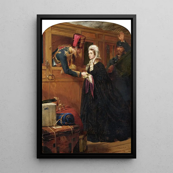 Ordonné en service à l'étranger - Robert Collinson — framed artwork on a wall