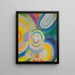 Disques colors - Robert Delaunay — framed artwork on a wall