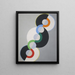 Rythme sans fin - Robert Delaunay — framed artwork on a wall