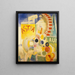 Cardiff Team - Robert Delaunay — framed artwork on a wall