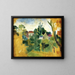 Unfinished Landscape Painting - Robert Delaunay — framed artwork on a wall