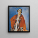 Portrait of Hélène Marre - Robert Delaunay — framed artwork on a wall