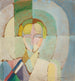 Portrait Painting of Madame Heim - Robert Delaunay — artwork view
