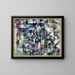 Window on the city no 3 - Robert Delaunay — framed artwork on a wall
