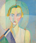 Study for Madame Heim's Portrait - Robert Delaunay — artwork view