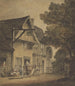 Characters outside the Boar Inn - Robert Dixon — artwork view