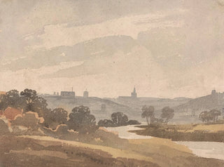 Norwich painting from gravel pits - Robert Dixon — artwork view
