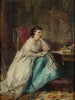 Woman in her Office - Robert Duddingstone Herdman — artwork view