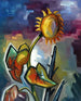 Sunflower Painting - Robert Engelhorn — artwork view