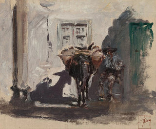 Spanish Muletier Painting - Robert Frederick Blum — artwork view