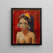 Balinese Painting I - Robert Genin — framed artwork on a wall
