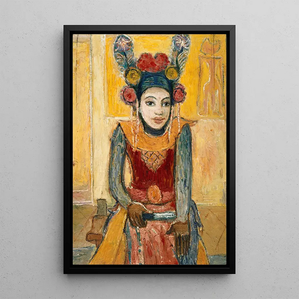 Moscow Balinese II - Robert Genin — framed artwork on a wall