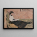 Bessie H at 11 Durocher St - Robert Harris — framed artwork on a wall