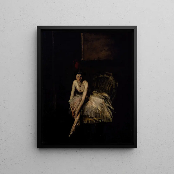 Ballet Dancer Painting - Robert Henri — framed artwork on a wall