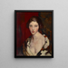 Hélène - Robert Henri — framed artwork on a wall