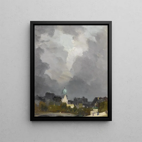in Amsterdam - Robert Henri — framed artwork on a wall