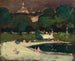 Stormy Sky over the Luxembourg Gardens - Robert Henri — artwork view