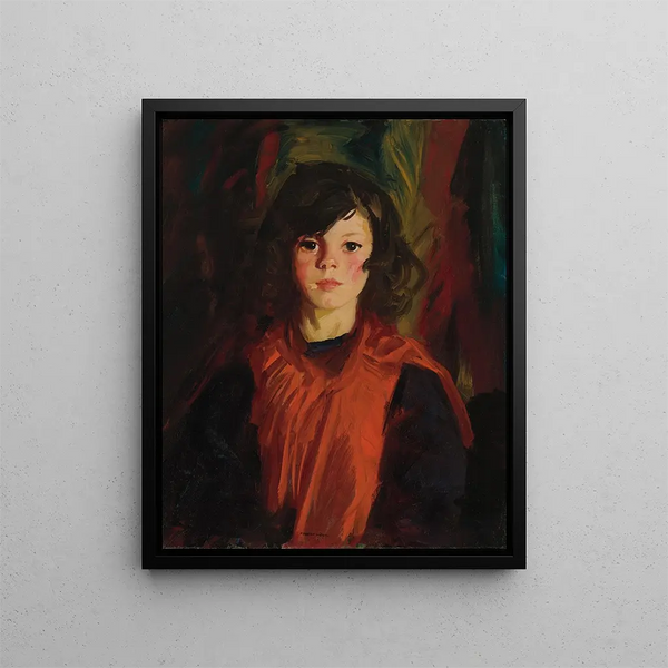 Marie-Anne - Robert Henri — framed artwork on a wall