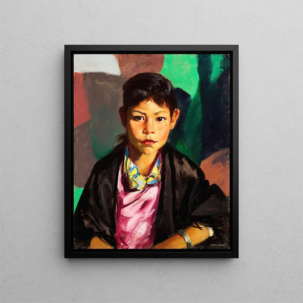 Pépite - Robert Henri — framed artwork on a wall