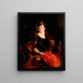 Portrait of Mrs. William Preston Harrison - Robert Henri — framed artwork on a wall