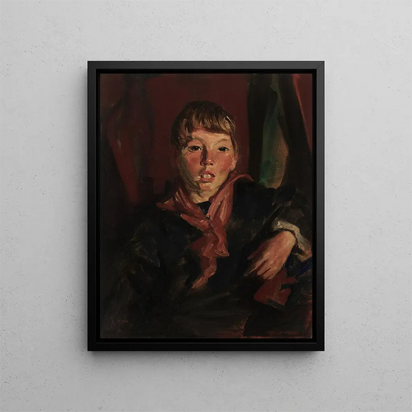 Sablonneux Painting - Robert Henri — framed artwork on a wall
