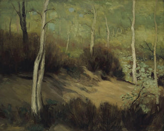 Spring in Fontainebleau Forest - Robert Henri — artwork view