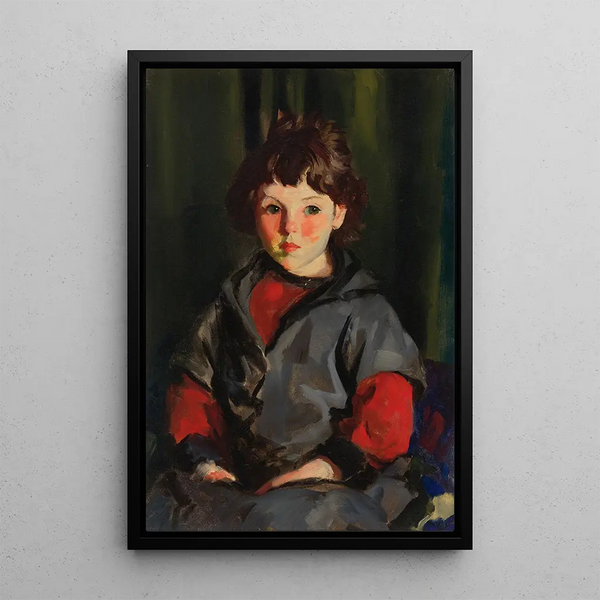 Untitled Painting, Alanna - Robert Henri — framed artwork on a wall