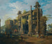 View of Lal Bagh Gate in Dacca - Robert Home — artwork view