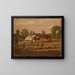 Mexican Jacal Painting - Robert Jenkins Onderdonk — framed artwork on a wall