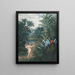 Plants inspiring Cupid’s love - Robert John Thornton — framed artwork on a wall