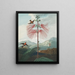 Plant with large flowers (case conflict) - Robert John Thornton — framed artwork on a wall