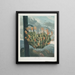 L'Aloès - Robert John Thornton — framed artwork on a wall