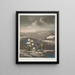 The Snowdrop - Robert John Thornton — framed artwork on a wall