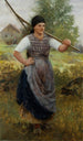 The Bohemian Peasant Woman - Robert Koehler — artwork view