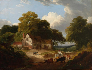 Farm Scene - Robert Ladbrooke — artwork view