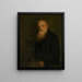 Auguste Rodin - Robert Lee MacCameron — framed artwork on a wall