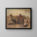 Two Men from Tangier - Robert Lee MacCameron — framed artwork on a wall